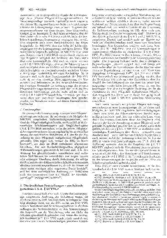 Vorschauseite 5: Die Rechtsnatur der Leistungszusage und die Bedeutung ärztlicher Feststellungen in der Privaten Haftpflichtversicherung