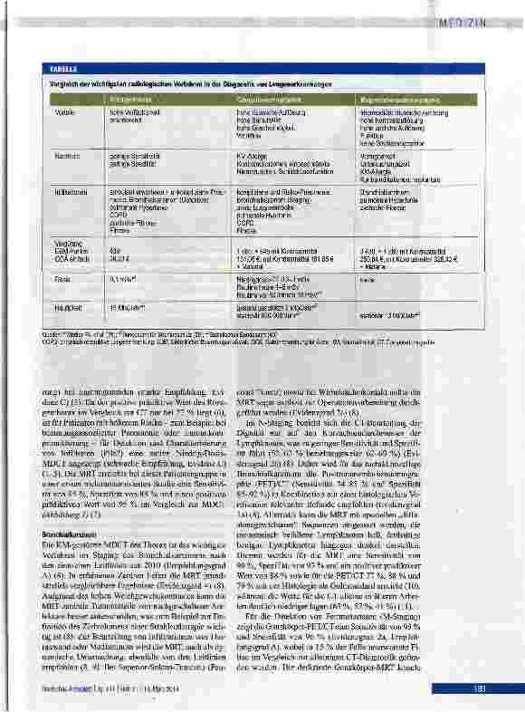Vorschauseite 3: Radiologische Diagnostik von Lungenerkrankungen
