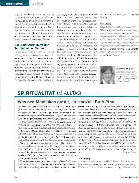 Vorschauseite 3: Opfer von Menschenhandel:Bleiben oder gehen?