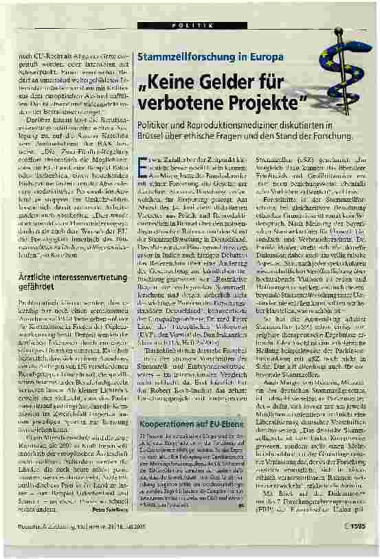 Vorschauseite 2: Hohe Hürden für neue Facharzttitel