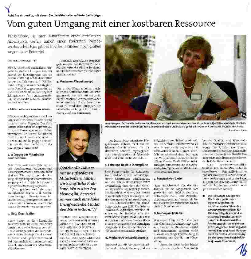 Vorschauseite 1: Vom guten Umgang mit einer kostbaren Ressource