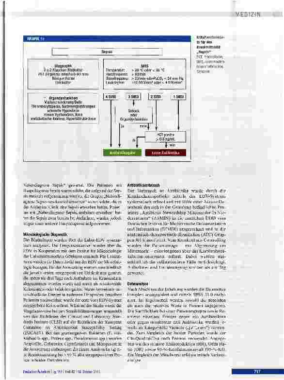 Vorschauseite 4: Reduktion des Antibiotikaverbrauchs im Krankenhaus