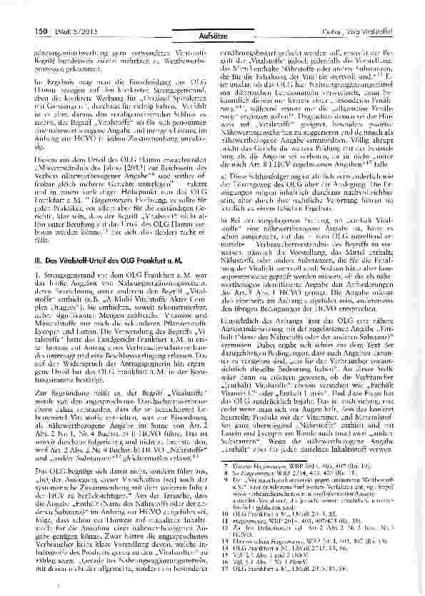Vorschauseite 2: Viva Vitalstoffe!