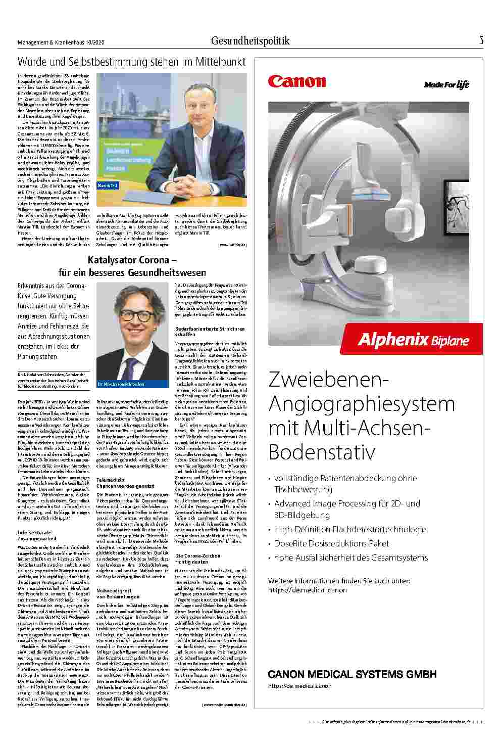 Vorschauseite 2: Gesundheitspolitik: Vertrauen schaffen durch mehr Patientensicherheit