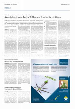 Vorschauseite 1: Anwärter:innen beim Rollenwechsel unterstützen