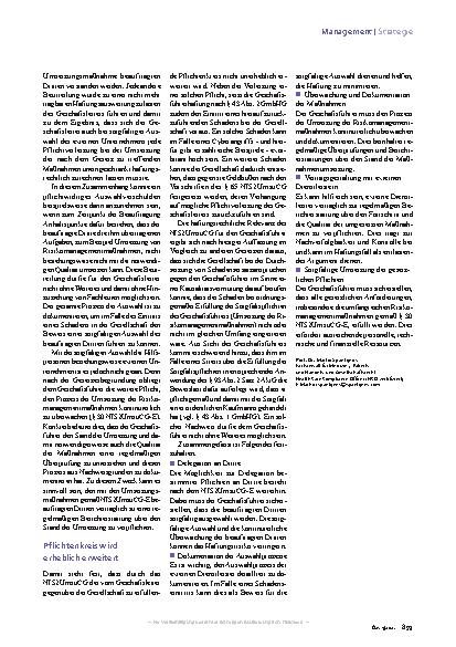 Vorschauseite 3: Cybersicherheit: Wann der Geschäftsführer haftet