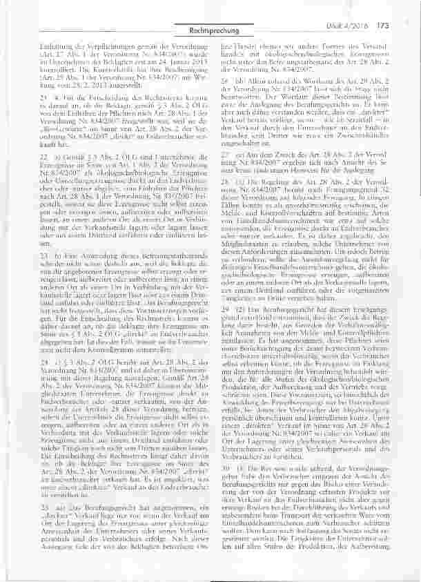 Vorschauseite 3: Produktion und Kennzeichnung von ökologischen/biologischen Erzeugnissen „Bio-Gewürze