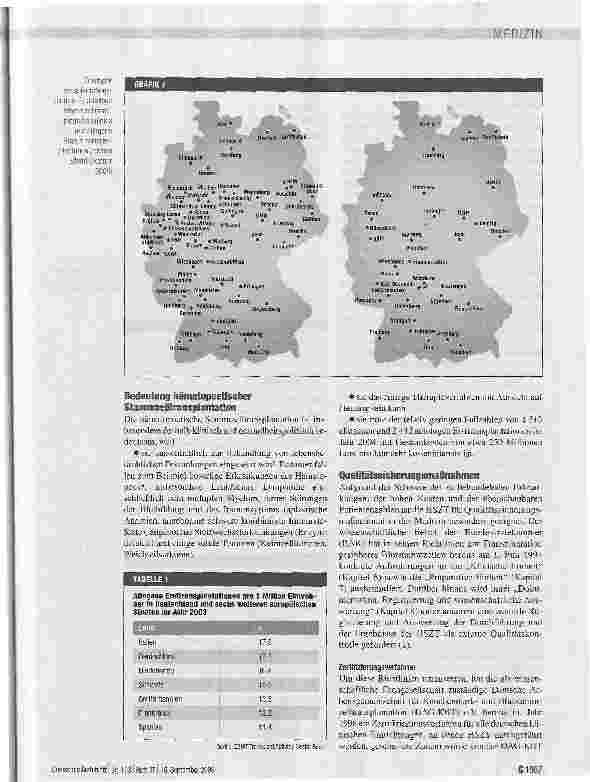 Vorschauseite 2: Entwicklungen in der hämatopoetischen Stammzelltransplantation