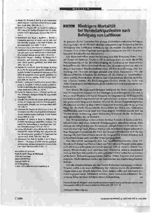 Vorschauseite 6: Leitlinienkonformes Praxiswissen am Beispiel Schlaganfall