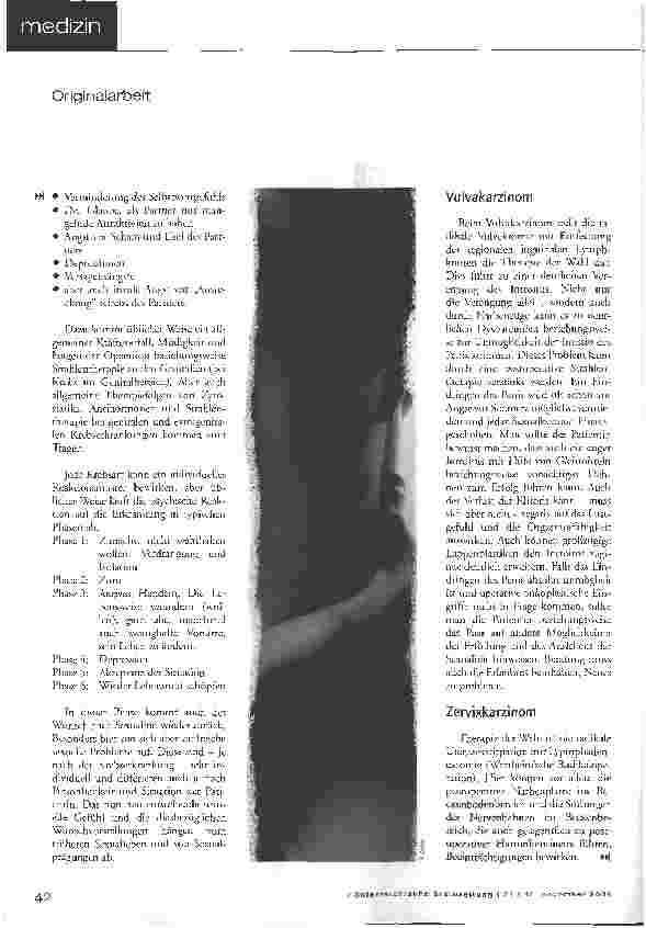 Vorschauseite 3: Sex nach Krebs