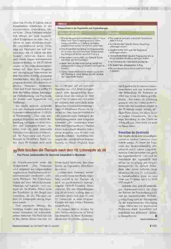 Vorschauseite 2: Entwicklungsspezifische Angebote