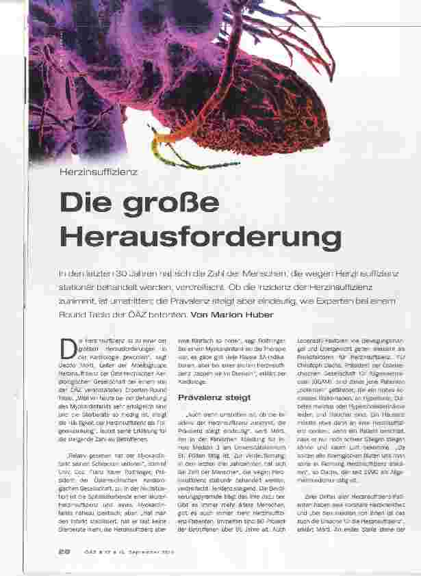 Vorschauseite 1: Die große Herausforderung