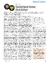 Vorschauseite 1: Sinnlichkeit hinter dem Sehen