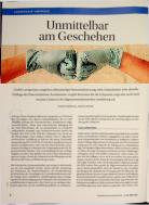 Vorschauseite 1: Unmittelbar am Geschehen.