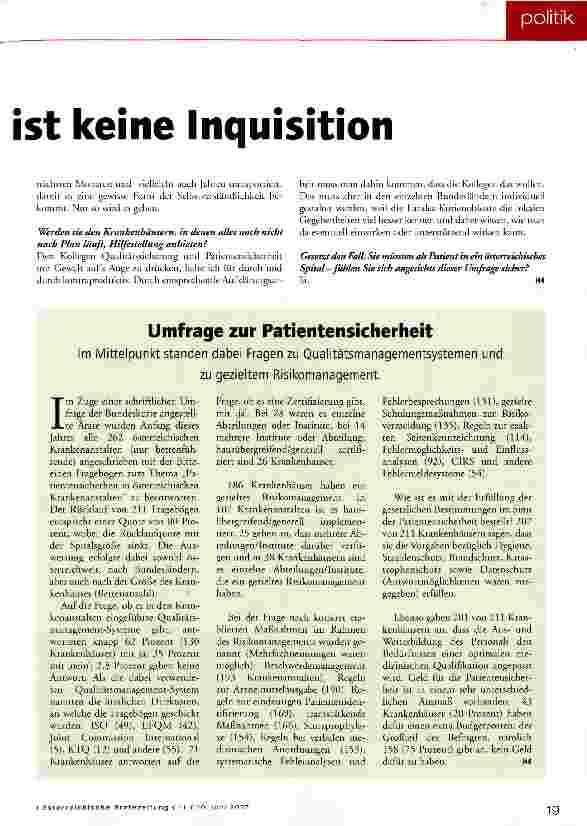 Vorschauseite 2: Fehlermanagement ist keine Inquisition