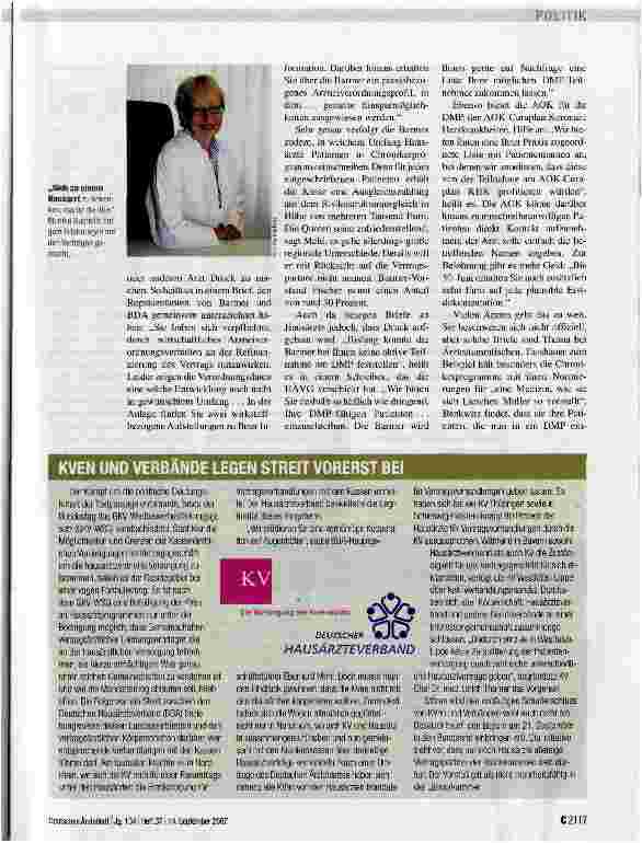 Vorschauseite 4: Von Meilensteinen und Lieschen-Müller-Medizin