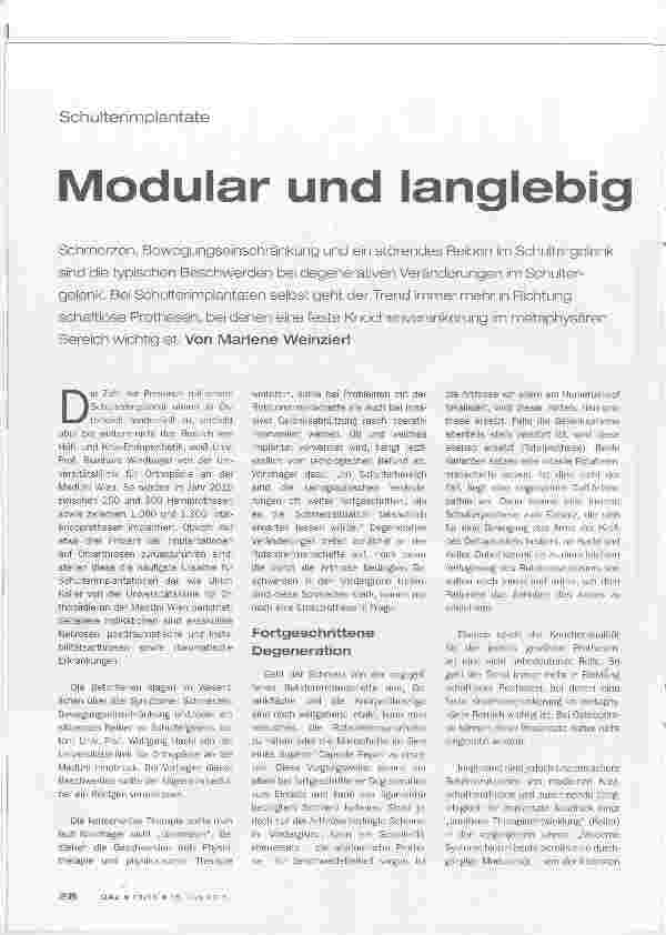 Vorschauseite 1: Modular und langlebig