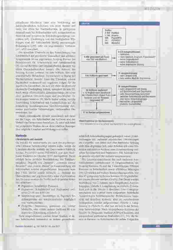 Vorschauseite 2: Nachtschichtarbeit und Risiko für Depressionen