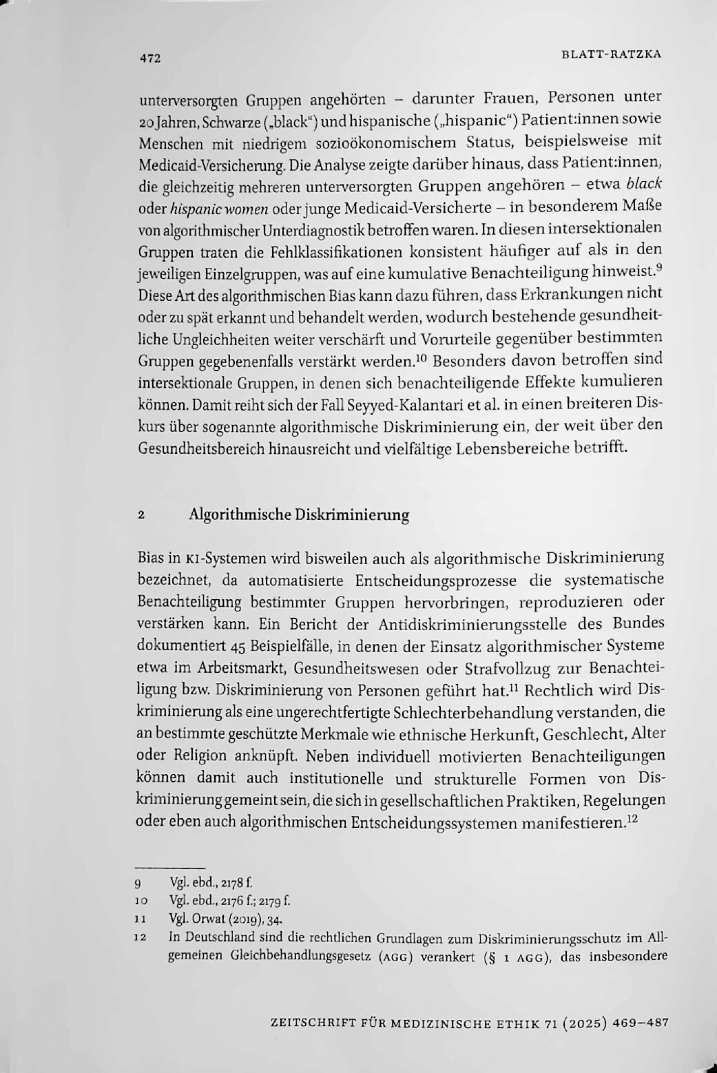 Vorschauseite 4: Bias in medizinischen KI-Systemen: Entstehung, Risiken und medizinethische Perspektiven
