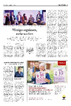Vorschauseite 1: Weniger regulieren, mehr machen