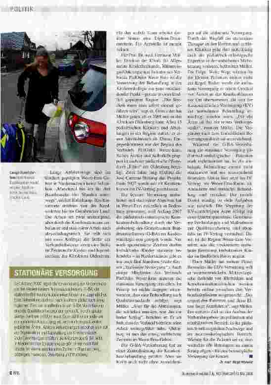 Vorschauseite 2: Den kleinen Patienten weite Wege ersparen