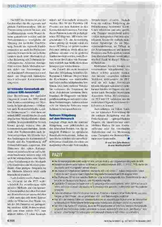 Vorschauseite 4: Der Diagnosepfad des Patienten bestimmt die Technik