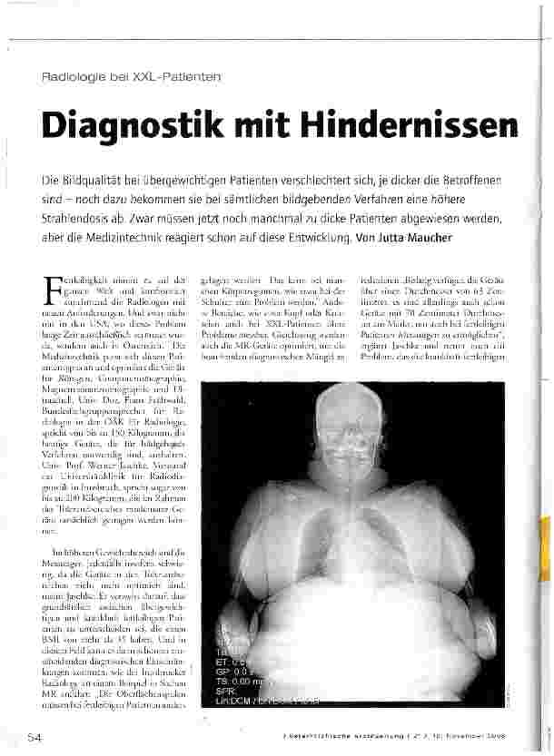 Vorschauseite 1: Diagnostik mit Hindernissen