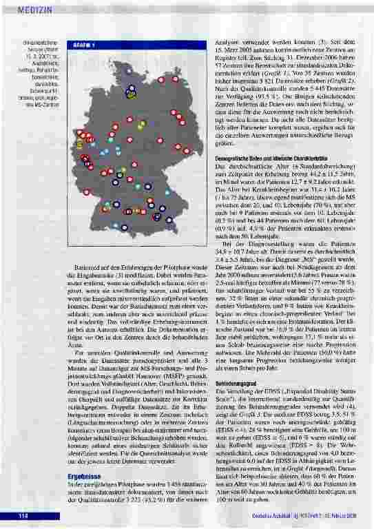 Vorschauseite 2: Multiple-Sklerose-Register in Deutschland