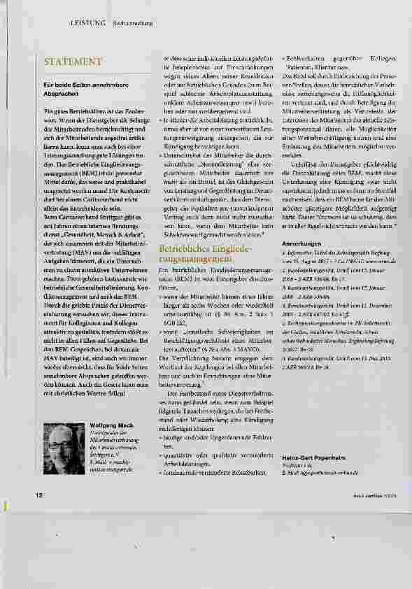 Vorschauseite 4: Leistungswandlung arbeitsrechtliches Tabu oder Chance?