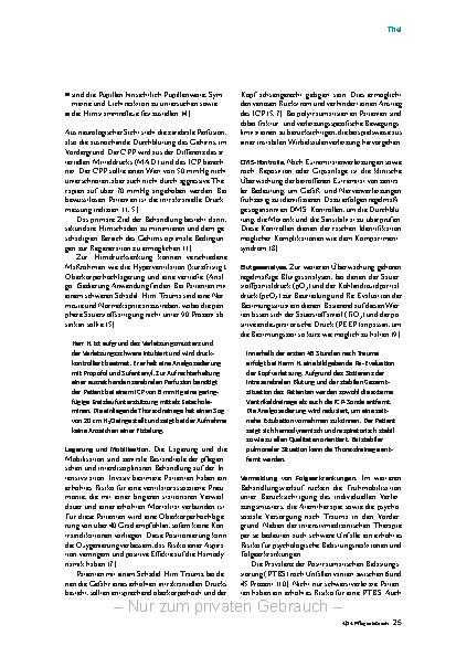 Vorschauseite 4: Von Phase zu Phase: Versorgung polytraumatisierter Patienten