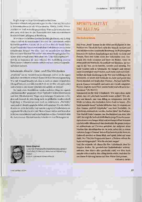Vorschauseite 3: Damit die Aggression nicht übernimmt