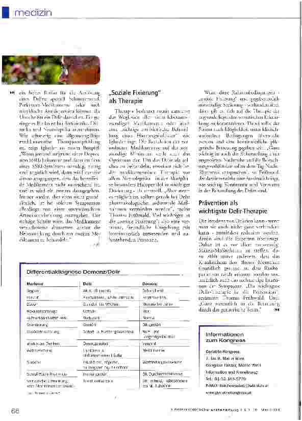 Vorschauseite 3: Verwirrtheit ist ein Symptom