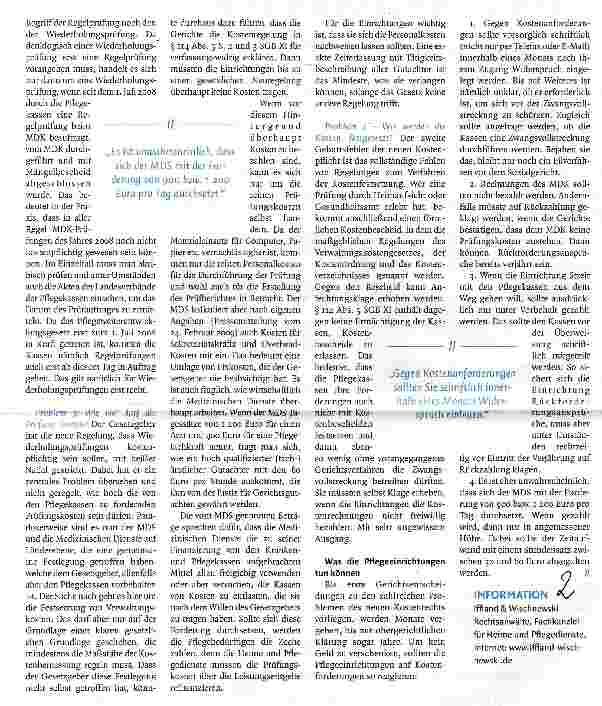Vorschauseite 2: Regelung steht auf wackeligen Beinen