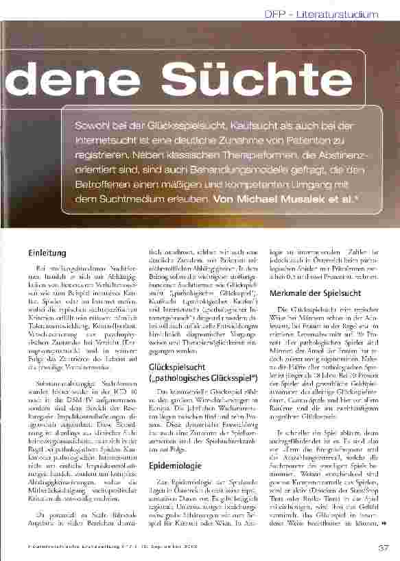 Vorschauseite 2: Stoffungebundene Süchte