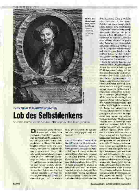 Vorschauseite 1: Lob des Selbstdenkens