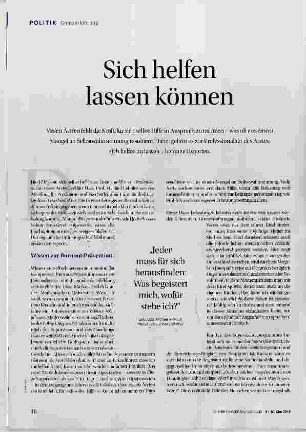Vorschauseite 1: Sich helfen lassen können
