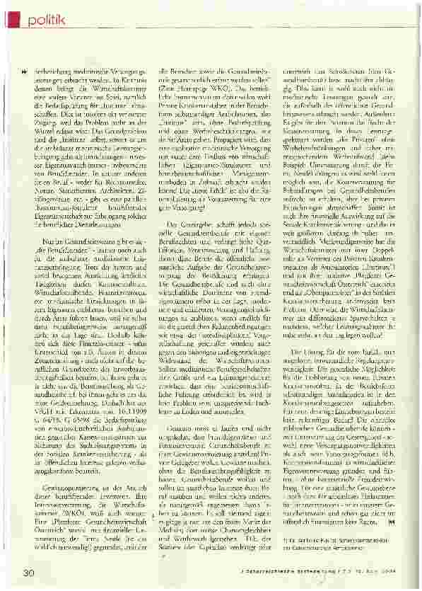 Vorschauseite 2: „Institute ohne Grenzen