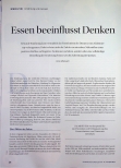 Vorschauseite 1: Essen beeinflusst Denken.