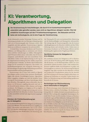Vorschauseite 3: Deutschland als Kl-Standort zukunftsfähig gestalten