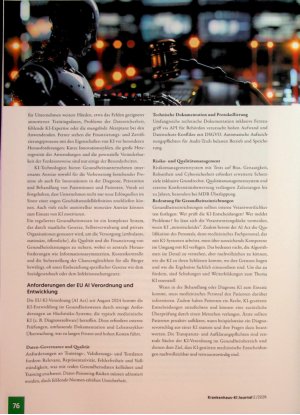 Vorschauseite 5: Deutschland als Kl-Standort zukunftsfähig gestalten