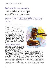 Vorschauseite 1: Strafrechtliche Verantwortung: Das Risiko, die Suppe auslöffeln zu müssen.