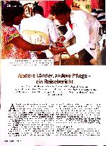 Vorschauseite 1: Andere Länder, andere Pflege - ein Reisebericht