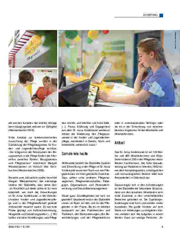 Vorschauseite 2: Qualität und Entwicklung in der Pflege: Hat Büroarbeit etwas mit Pflege zu tun?