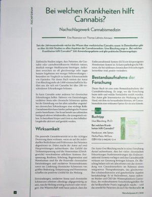 Vorschauseite 1: Bei welchen Krankheiten hilft Cannabis? Nachschlagewerk Cannabismedizin