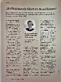 Vorschauseite 1: "Rollentausch führt zu Konflikten"