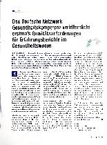 Vorschauseite 1: Das Deutsche Netzwerk Gesundheitskompetenz veröffentlicht erstmals Qualitätsanforderungen für Erfahrungsberichte im Gesundheitswesen.