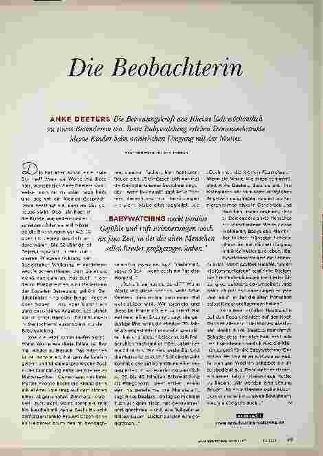 Vorschauseite 2: Die Beobachterin