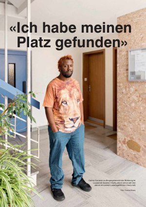 Vorschauseite 1: «Ich habe meinen Platz gefunden»