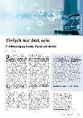 Vorschauseite 1: Einfach nur Arzt sein. Primärversorgung modern, digital und vernetzt.