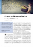 Vorschauseite 1: Corona und Kommunikation - Neue Wege im CLINOTEL-Verbund